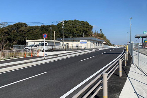 今宿道路 多久地区舗装外工事