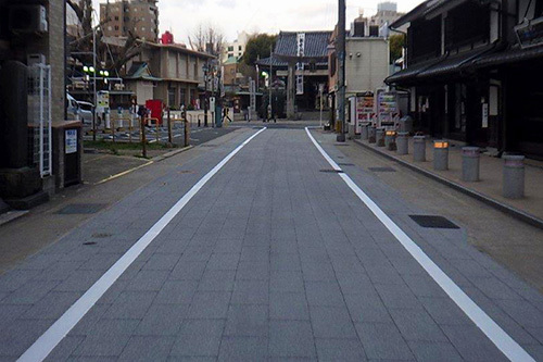 冷泉町288号線道路舗装工事